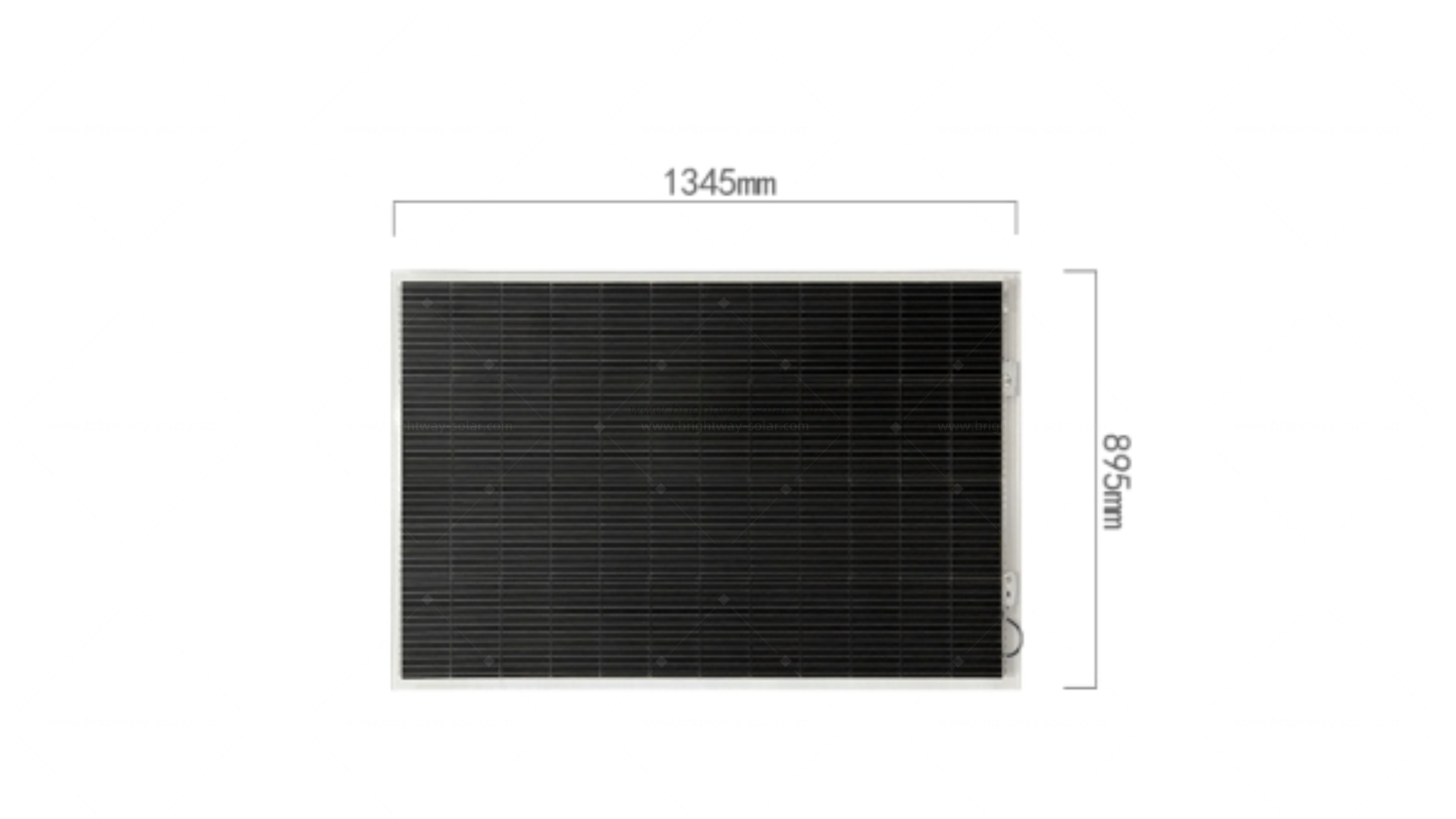 Brightway Solar 230w full black Photovoltaic Panel Solar PV Module Monocrystalline Solar Panel