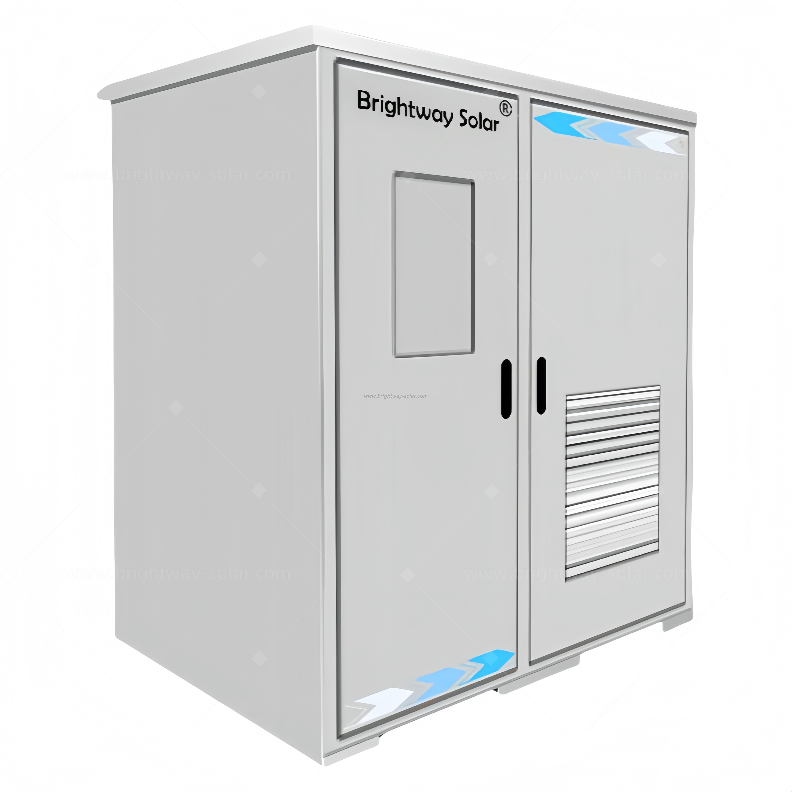 Brightway Solar Lithium Battery Energy Storage Cabinet for 206KWH with Air Conditioning Cooling