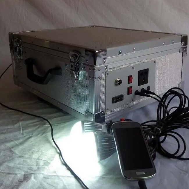 40W Solar Portable Box Power System