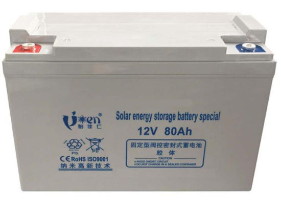 12V80ah Gel Battery Lead Acid Battery for Solar System