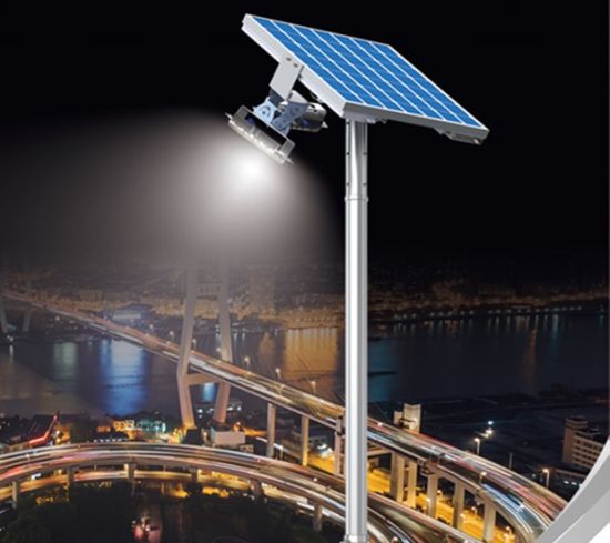 Easy Install 100W High Efficiency Solar Power LED Street Light