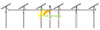 150kw Solar Linked Tilt Single Tracker System Solar PV Plant with Moniting System