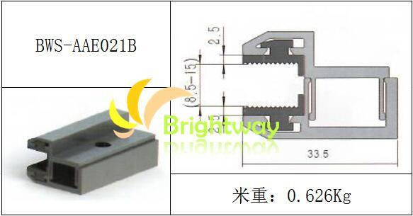 Aae021b Aluminum End Clamp for Solar Power System