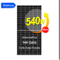 Mono 182mm Half-Cut Cells Solar Panels-144 Cells 540W
