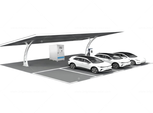 Brightway Solar Outdoor IP54 Rated LFP Battery Air Cooled Energy Storage Cabinet 50kW 200kWh Solution for Outdoor Use