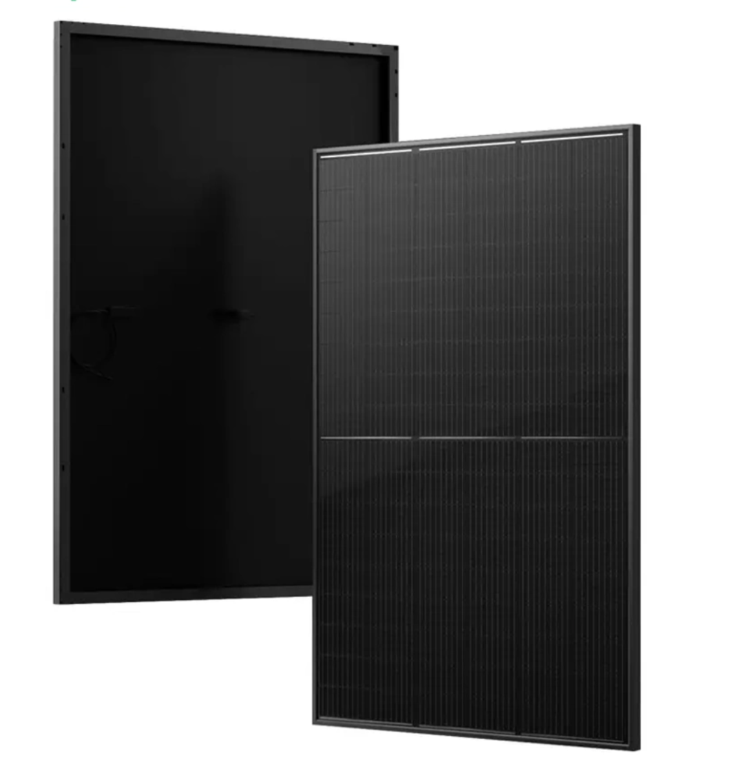 Brightway Solar 435W N Type Bifacial Double Glass 108Cells with Black Frame For Household