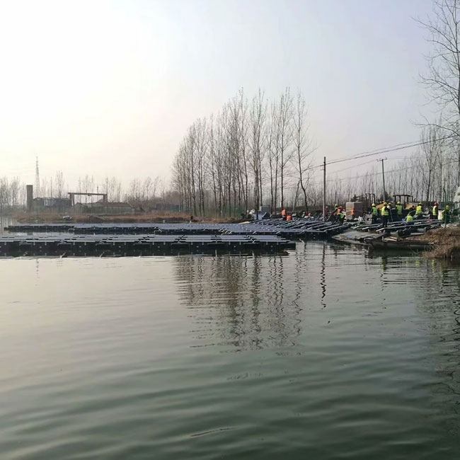 1MW Distributed Surface Floating Grid-Tied Solar Power System