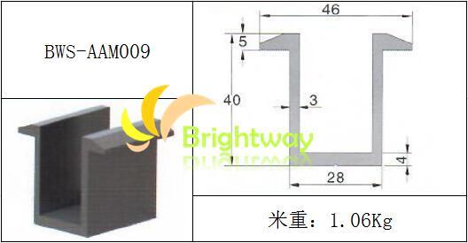 Aam009 Aluminum Middle Clamp for Solar Power System