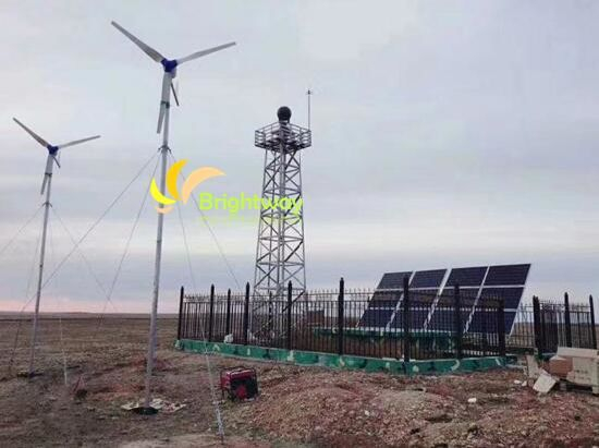 1kw 1.5kw 2kw 5kw Wind-Solar-Diesel Generation Hybrid Power System DIY Solar Panel System