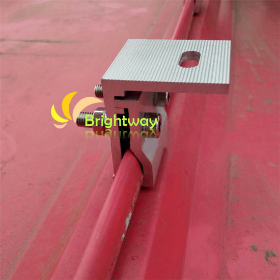 Aaj008 Aluminum Clamping for Roof Colour Steel Tile Solar System Installation
