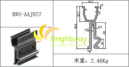 Aaj027 Aluminum Clamping for Roof Colour Steel Tile Solar System