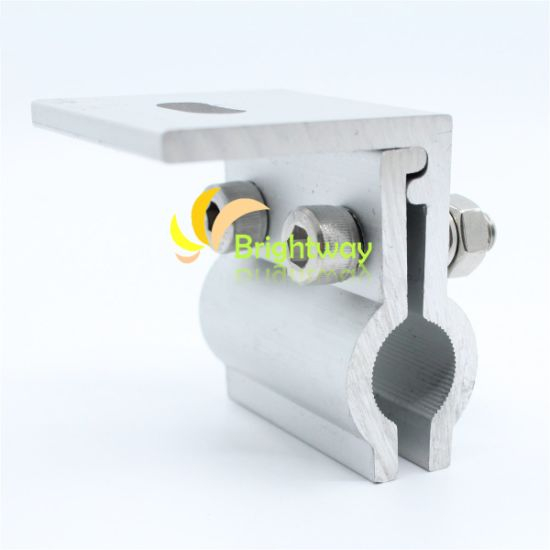 Aaj016 Aluminum Clamping for Roof Colour Steel Tile Solar System Installation