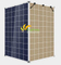 Dual Glass Transparent/Monocrystalline Solar Panel 295W
