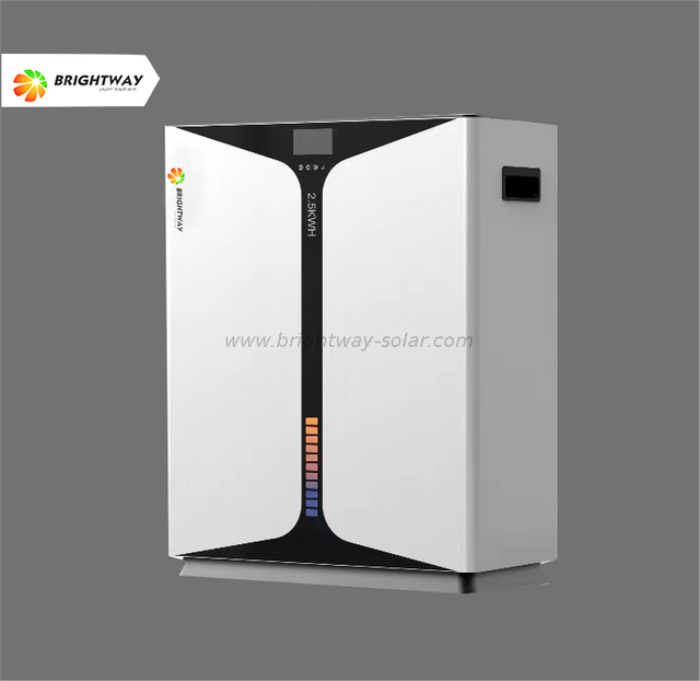 Brightway 2kW Inverter All In One Solar Energy Storage Battery System 2.56kwh With Mppt