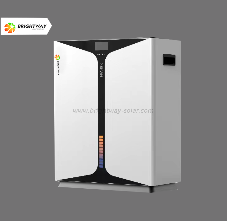 Brightway 2kW Inverter All In One Solar Energy Storage Battery System 2.56kwh With Mppt