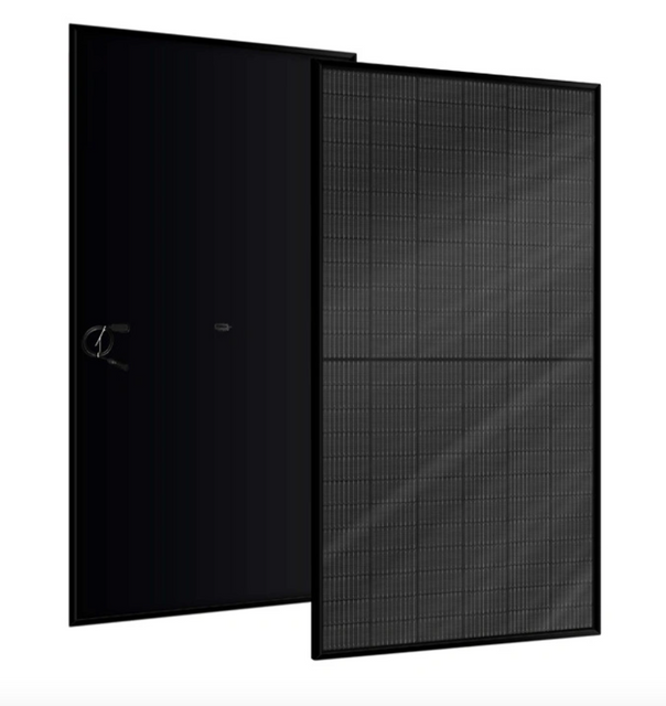 Brightway Solar Topcon N Type 440W Full Black Glass PV Panels for Commercial Use