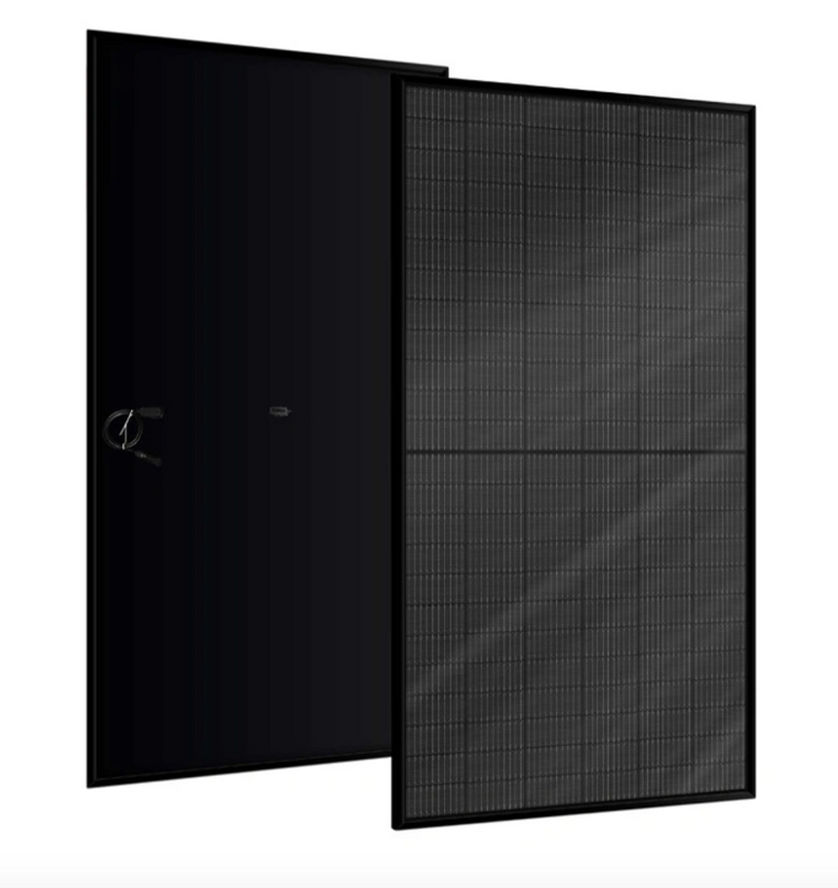 Brightway Solar Topcon N Type 440W Full Black Glass PV Panels for Commercial Use