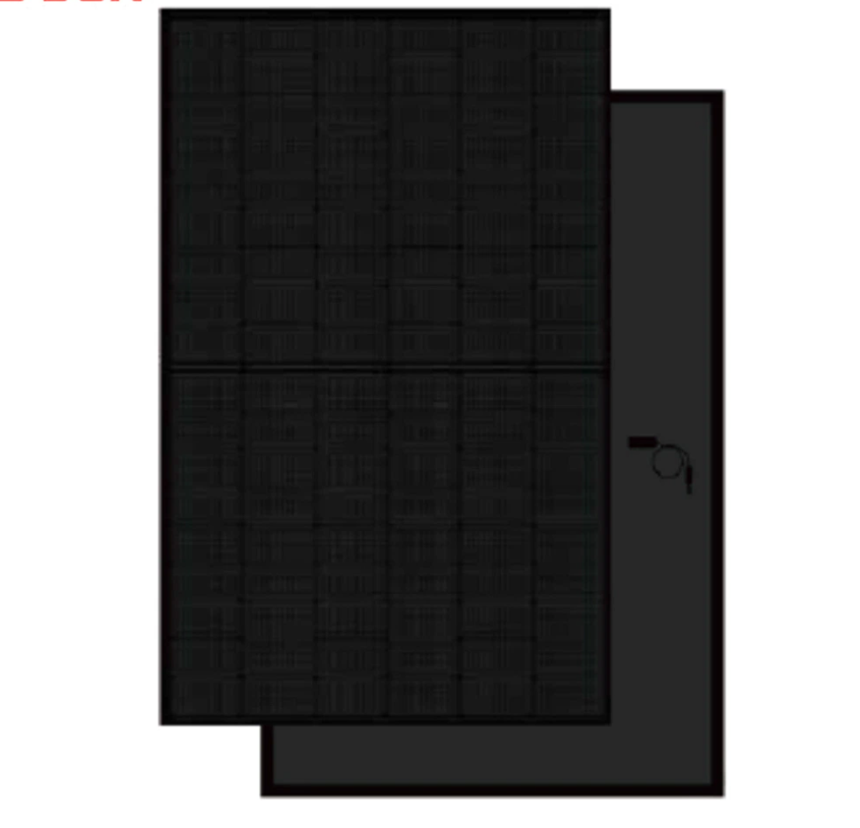 Brightway Solar 108cells 430W All Black Solar Module for Commercial Installations