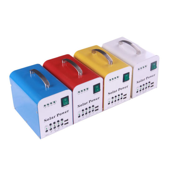 20W Home Solar Energy System with Battery and 3W LED Lights