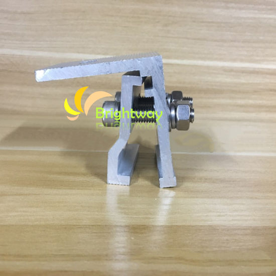 Aaj008 Aluminum Clamping for Roof Colour Steel Tile Solar System Installation