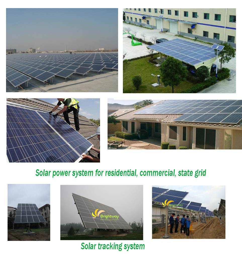 Half Cell Mono Solar Panel System 2kw 5kw 10kw off-Grid Power System