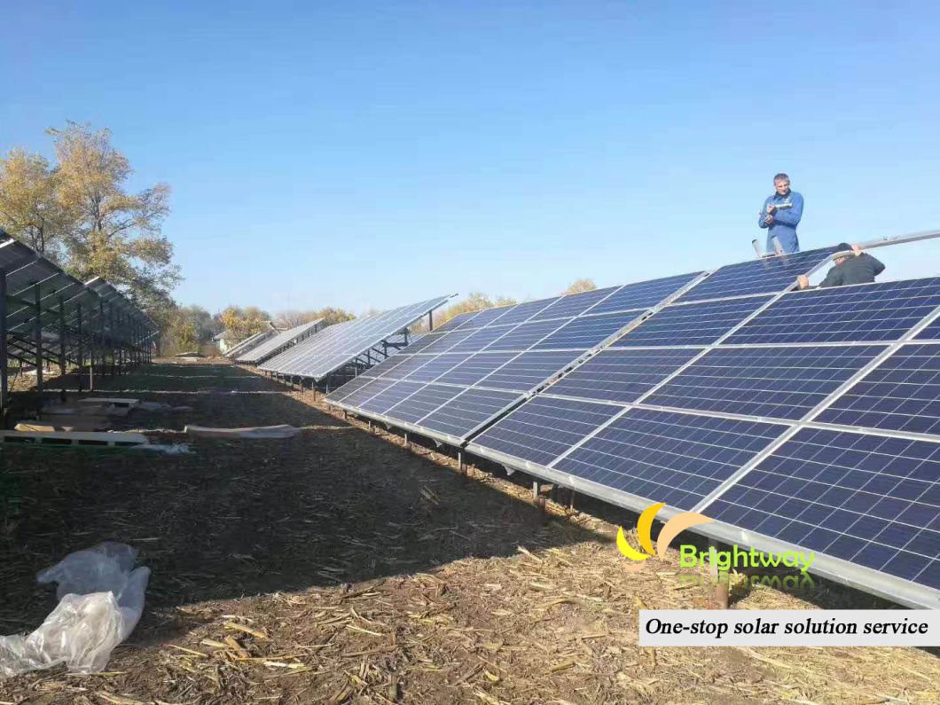 Half Cell Mono Solar Panel System 2kw 5kw 10kw off-Grid Power System