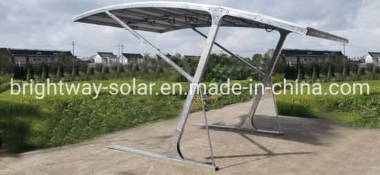 Solar Canopy Solar Carport Solar System of 1 Car 2 Cars 3 Cars for Home, Hotel, Office, School, Factory
