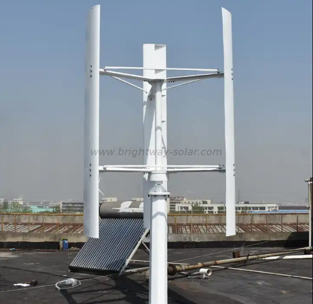 Brightway 5kW Wind Turbine and Solar Hybrid Energy System