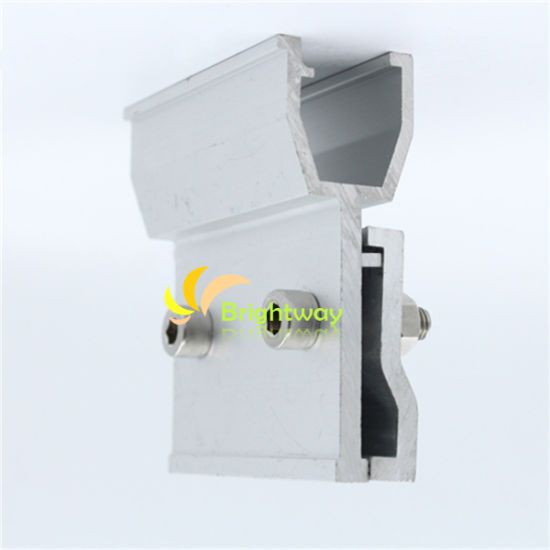 Aaj026 Aluminum Clamping for Roof Colour Steel Tile Solar System Installation