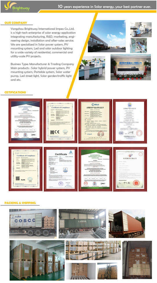 Aaj012 Aluminum Clamping for Roof Colour Steel Tile Solar System Installation