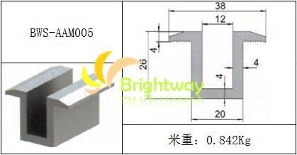 Aam005 Aluminum Middle Clamp for Solar Power System