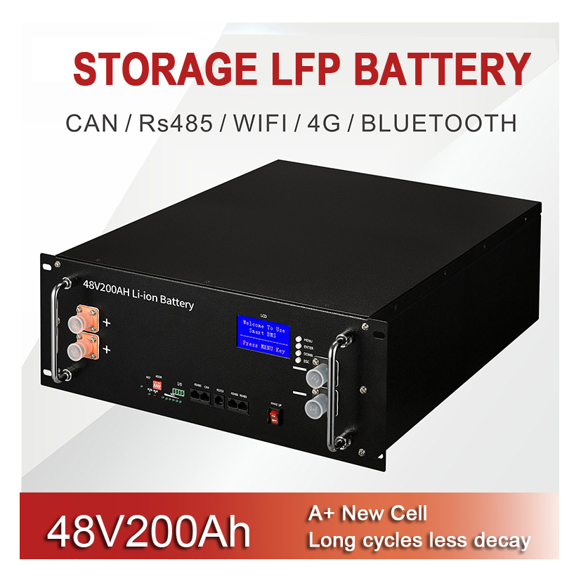 Lithium battery 48V200AH 51.2V 200AH Battery pack lithium-ion storage system