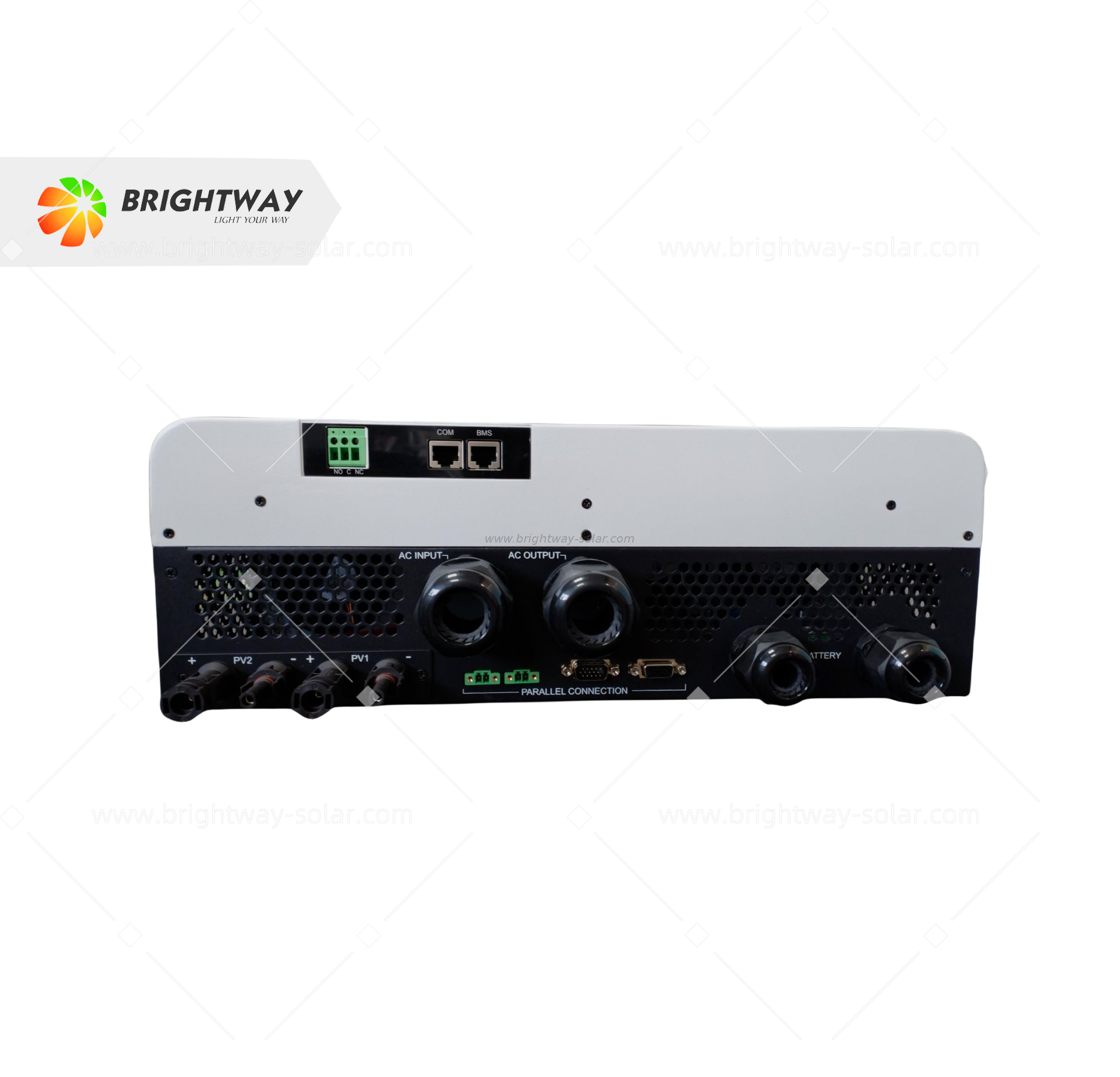 Brightway Single Phase DC/AC Inverter 11kW With LCD Screen for Solar Power System Home
