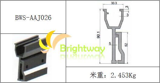 Aaj026 Aluminum Clamping for Roof Colour Steel Tile Solar System Installation