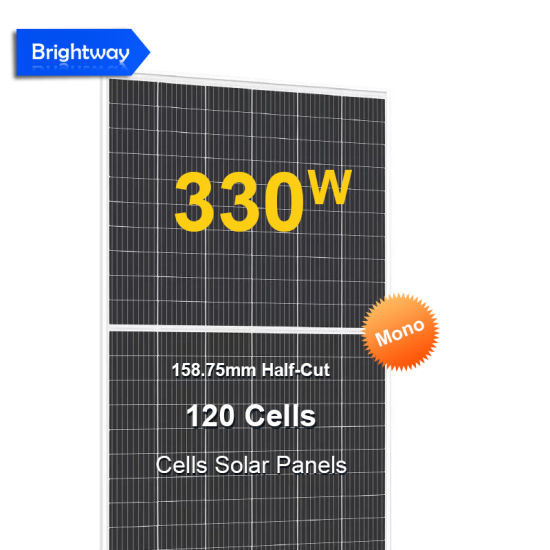 330W Mono Perc 158.75mm Gp Half Cut Tier 1 Solar Panels 120 Cells