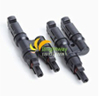 IP65 DC 1000V 30A Mc4 Two-in-One Plug/Socket Solar Cable Connector