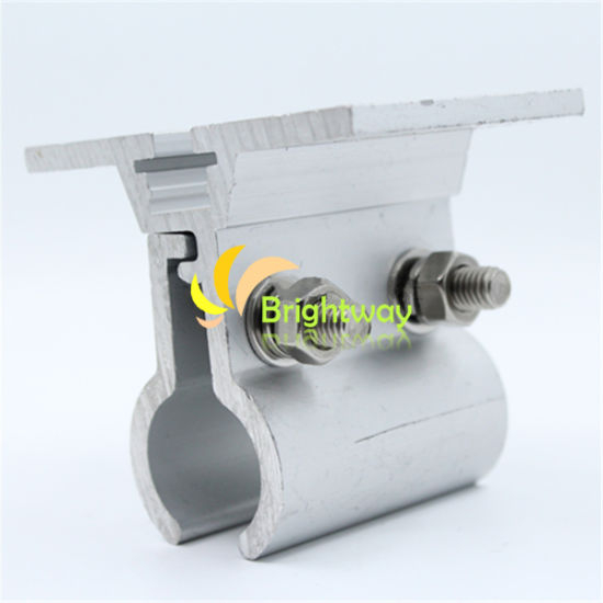 Aaj017 Aluminum Clamping for Roof Colour Steel Tile Solar System Installation