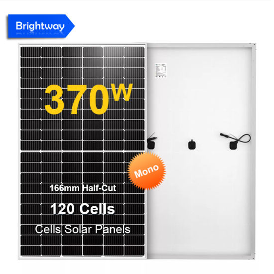 370W Mono Perc 166mm Gp Half Cut Tier 1 Solar Panels 120 Cells