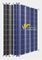 Dual Glass Transparent/Monocrystalline Solar Panel 295W