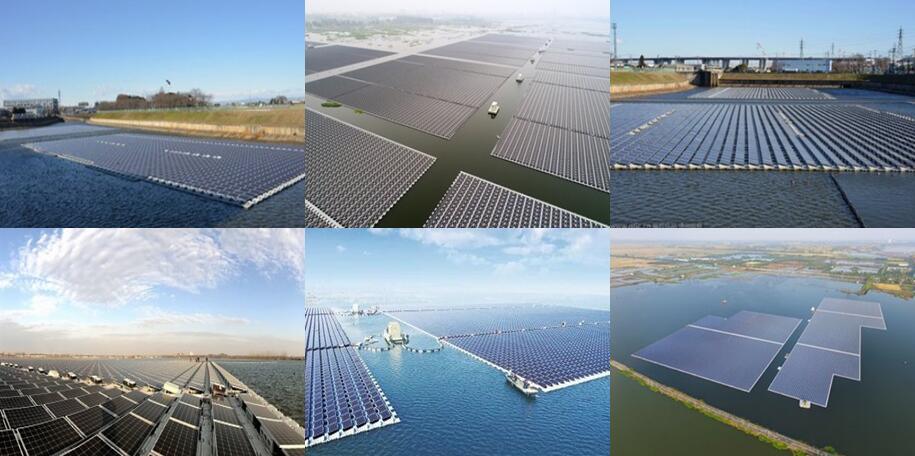 1MW Distributed Surface Floating Grid-Tied Solar Power System