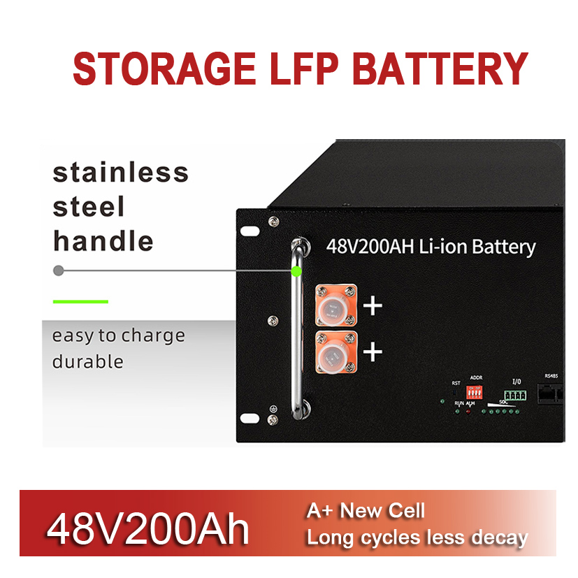Lithium battery 48V200AH 51.2V 200AH Battery pack lithium-ion storage system