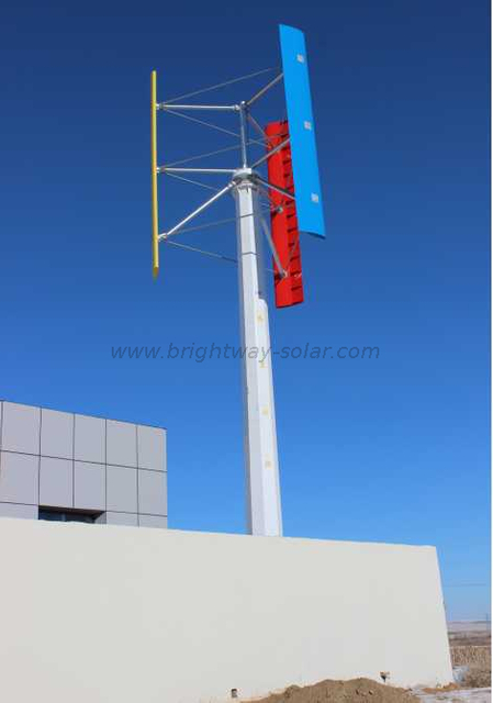 Brightway Vertical H-axis Wind Turbine 600W 1000W 2000W 3000W