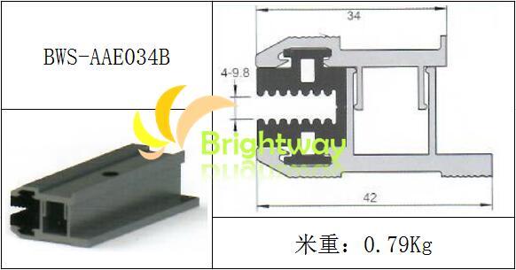 Aae034b Aluminum End Clamp for Solar Power System