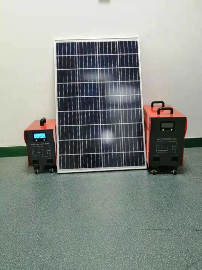 300W 500W 1000W Solar System Solar Charging Solar Lighting System Kit Solar Generator