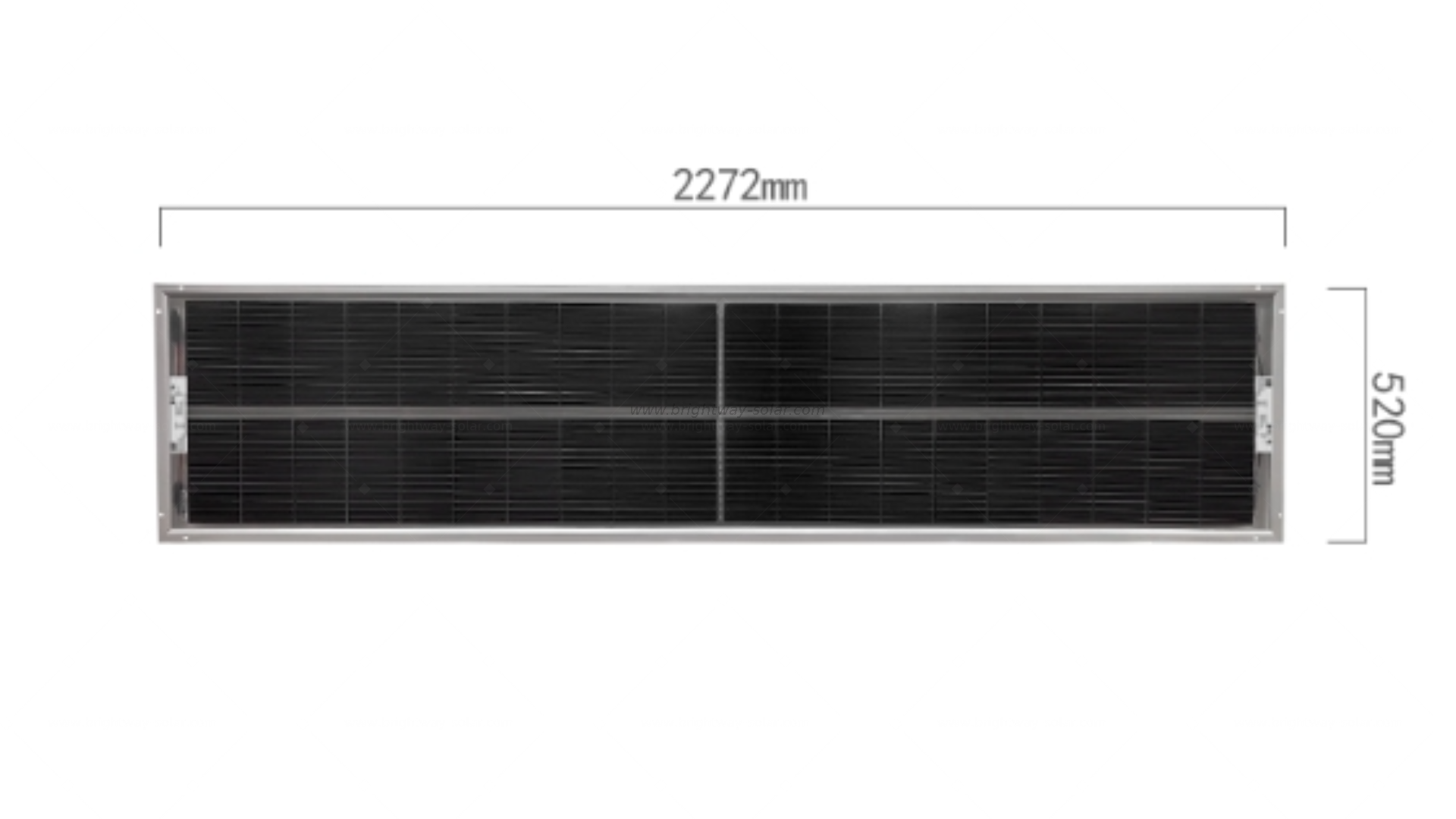 200W BIPV双玻（2）加尺寸加logo