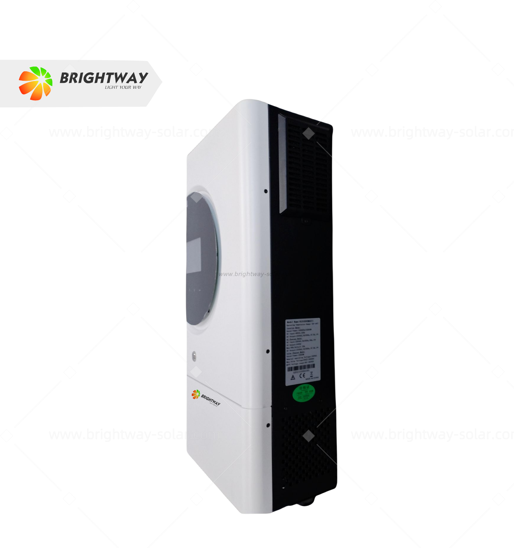 Brightway 10KVA Off Grid Solar Inverter with Single Phase Mppt Solar Charge Battery