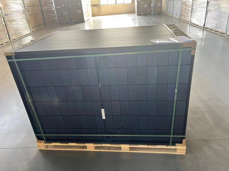 Brightway Solar 445W Full Black Double Glass N Type Bifacial Solar Cell ...