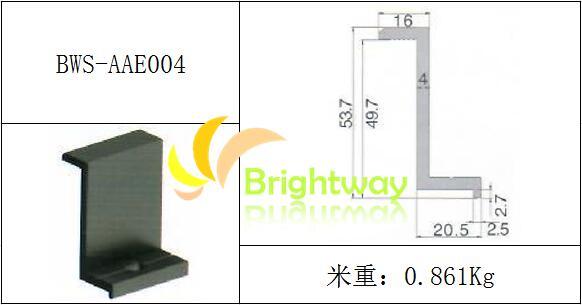 Aae004 Aluminum End Clamp for Solar Power System