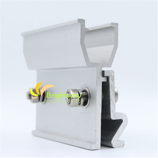 Aaj027 Aluminum Clamping for Roof Colour Steel Tile Solar System
