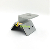 Aaj021 Aluminum Clamping for Roof Colour Steel Tile Solar System Installation